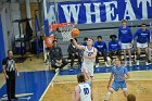 MBBall vs RWU  Wheaton College Men's Basketball vs Roger Williams University. - Photo By: KEITH NORDSTROM : Wheaton, basketball, MBBall